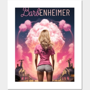 Barbenheimer - high quality illustration Posters and Art